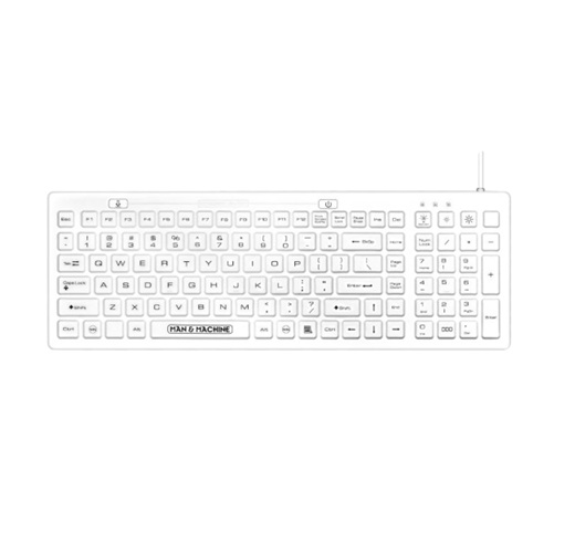MANMACHINE KEYBOARD D COOL LIT IP68 WHITE